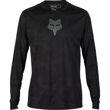 FOX Ranger Tru Dri Ls Jersey Black