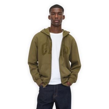 GAP 715005-48 Mikina s logem VintageSoft Zelená