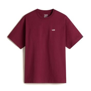 VANS LEFT CHEST II LOOSE SS Burgundy