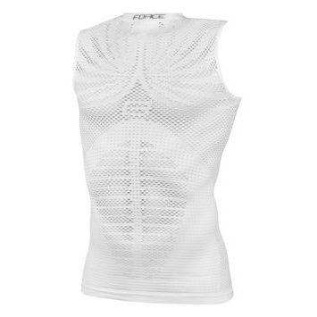 FORCE TROPIC bez rukávů,bílé