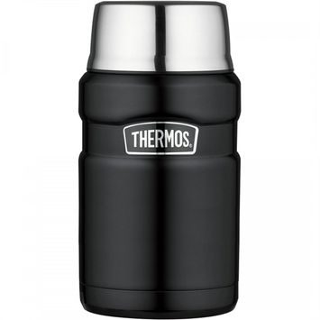 THERMOS Termoska na jídlo se šálkem 710 ml matně černá