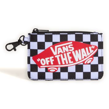 VANS Off The Wall Zip Wallet CHECKERBOARD Black/White