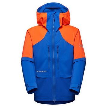 MAMMUT Eiger Nordwand Pro SO Hooded Jacket Men eiger blue-eiger orange