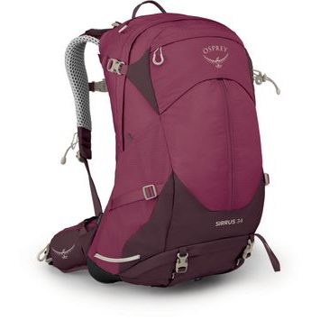 OSPREY SIRRUS 34, elderberry purple/chiru tan