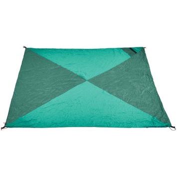 TICKET TO THE MOON Travel Blanket Exotic Ocean / Petrol green