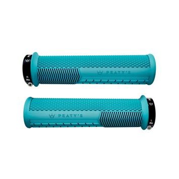 PEATYS MONARCH KNURL THIN 30-32mm TURQUOISE