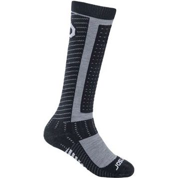 SENSOR PONOŽKY PRO MERINO černá/šedá