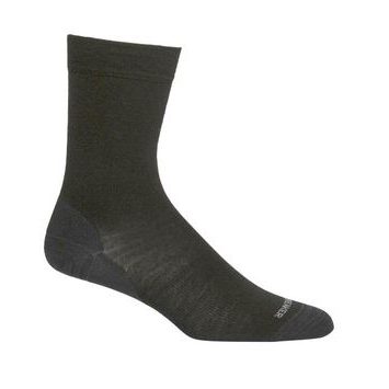 ICEBREAKER W Lifestyle Fine Gauge Crew BLACK