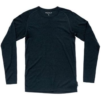 DEVOLD Lauparen Merino 190 Base Shirt Man, Ink