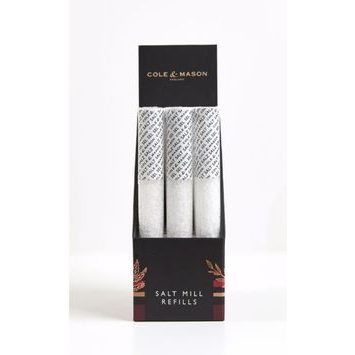 COLE&MASON Spare refill with coarse salt for the grinder