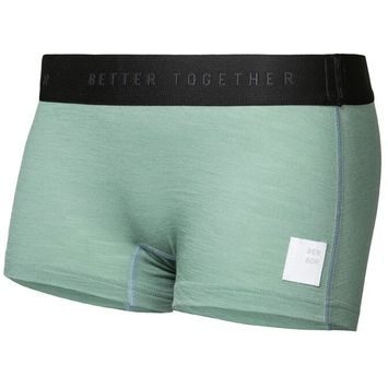 SENSOR MERINO CORDURA dámské kalhotky s nohavičkou basil green