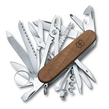VICTORINOX Swiss Champ Wood, 91 mm, brown