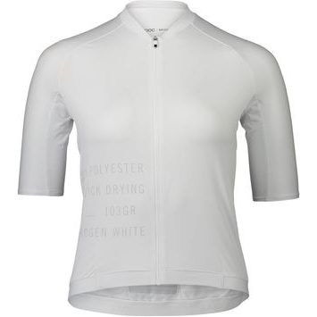 POC W's Pristine Print Jersey Hydrogen White
