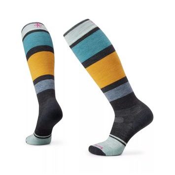 SMARTWOOL W SNOWBOARD TARGETED CUSHION OTC, charcoal