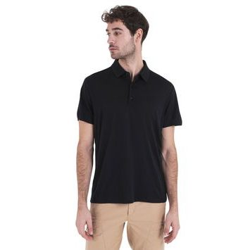 ICEBREAKER M Mer 150 Tech Lite III SS Polo BLACK