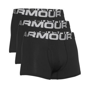 UNDER ARMOUR UA Charged Cotton 3in 3 Pack, Black
