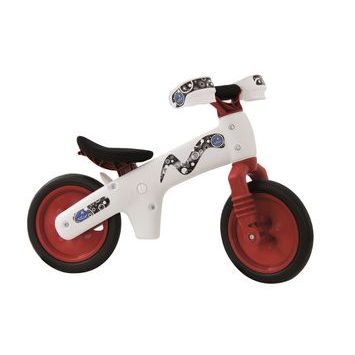 BELLELLI children's plastic bicycle, red and white