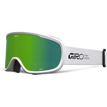 GIRO Cruz White Stacked-Loden Green