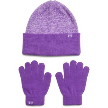 UNDER ARMOUR G Beanie/Glove Combo-PPL