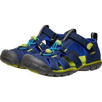 KEEN SEACAMP II CNX YOUTH, naval academy/chartreuse