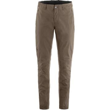 FJÄLLRÄVEN Hoja Hybrid Trousers M Suede Brown