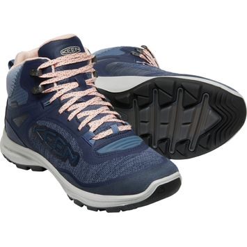 KEEN TERRADORA FLEX MID WP WOMEN, vintage indigo/peachy keen