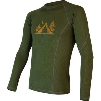 SENSOR MERINO DF CAMP safari green