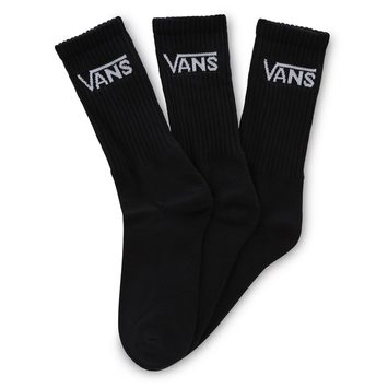 VANS MN CLASSIC CREW (6.5-9, 3PK) Black