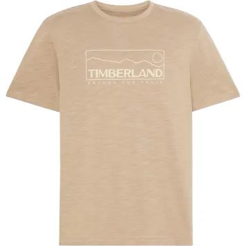 TIMBERLAND Outlined Graphic Ss Tee Laurel Oak