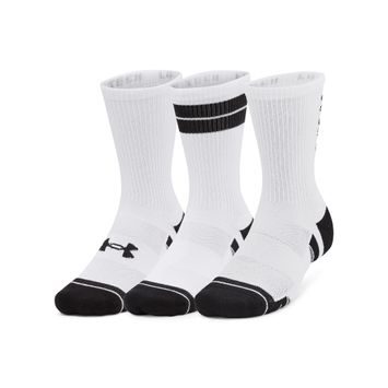 UNDER ARMOUR UA Perf Tech Nov 3pk Crew-WHT