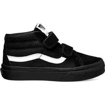 VANS UY SK8-Mid Reissue V (CANVAS & SUEDE) BLK/BLK