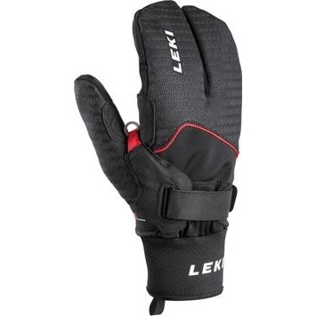 LEKI Nordic Thermo Shark Lobster (2+2), black-red