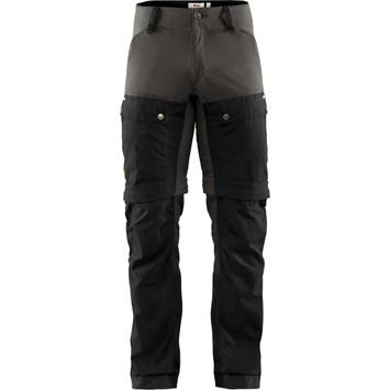 FJÄLLRÄVEN Keb Gaiter Trousers M Black-Stone Grey