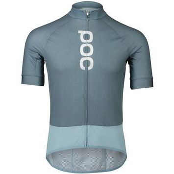 POC M's Essential Road Logo Jersey, Calcite Blue/Mineral Blue
