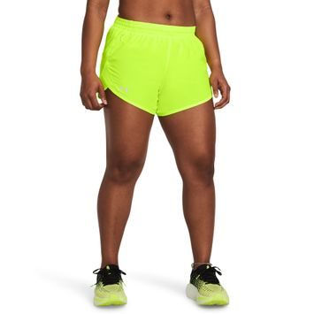 UNDER ARMOUR Fly By Short , High-Vis Yellow / High-Vis Yellow / Reflective