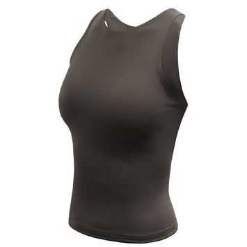 SENSOR INFINITY ECO dámský crop top olive green