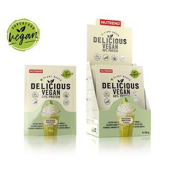 NUTREND Delicious Vegan Protein, 5x30 g pistácie+marcipán