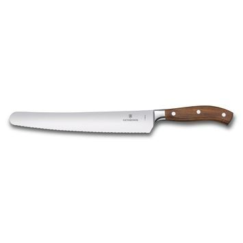 VICTORINOX na chleba Grand Maître, kovaný, vlnkované ostří, 26 cm, dřevo