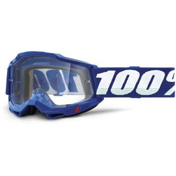100% ACCURI 2 Goggle - Blue - Clear Lens