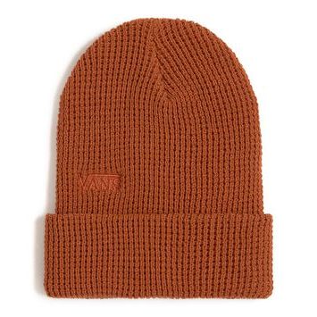 VANS MTE Olmstead Waffle Beanie BRICK RED