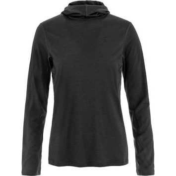 FJÄLLRÄVEN Abisko Wool Hoodie W Black
