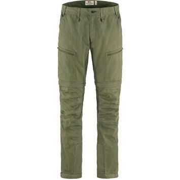 FJÄLLRÄVEN Abisko Lite Trekking Zip-off M Long Green-Laurel Green