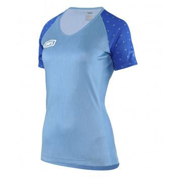 100% Women´s Airmatic SKYLAR dres Blue Heather