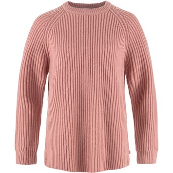 FJÄLLRÄVEN Övik Rib Sweater W Dusty Rose