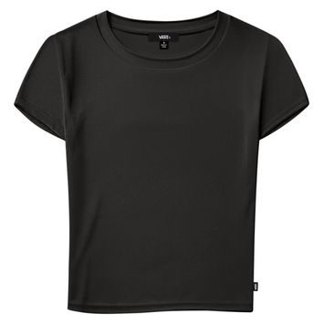 VANS SS Jersey Knit Top Black