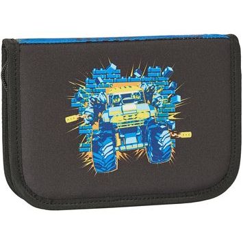 LEGO BAGS CITY Go Big - penál s náplní černá/modrá