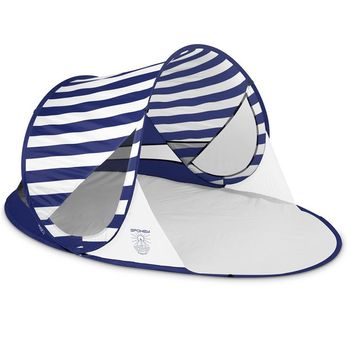 SPOKEY STRATUS, UV 40, 190 x 120 x 90 cm, modré pruhy