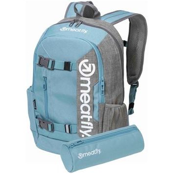 MEATFLY Basejumper 22, Grey Heather / Aqua