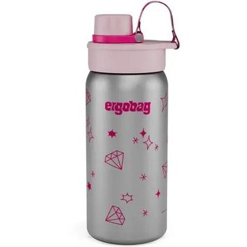 ERGOBAG Stainless Steel Bottle 500 ml - Glittery