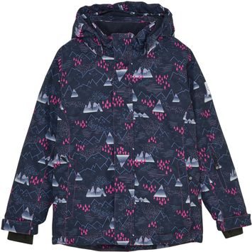 COLOR KIDS Ski Jacket - AOP -Pink Glo